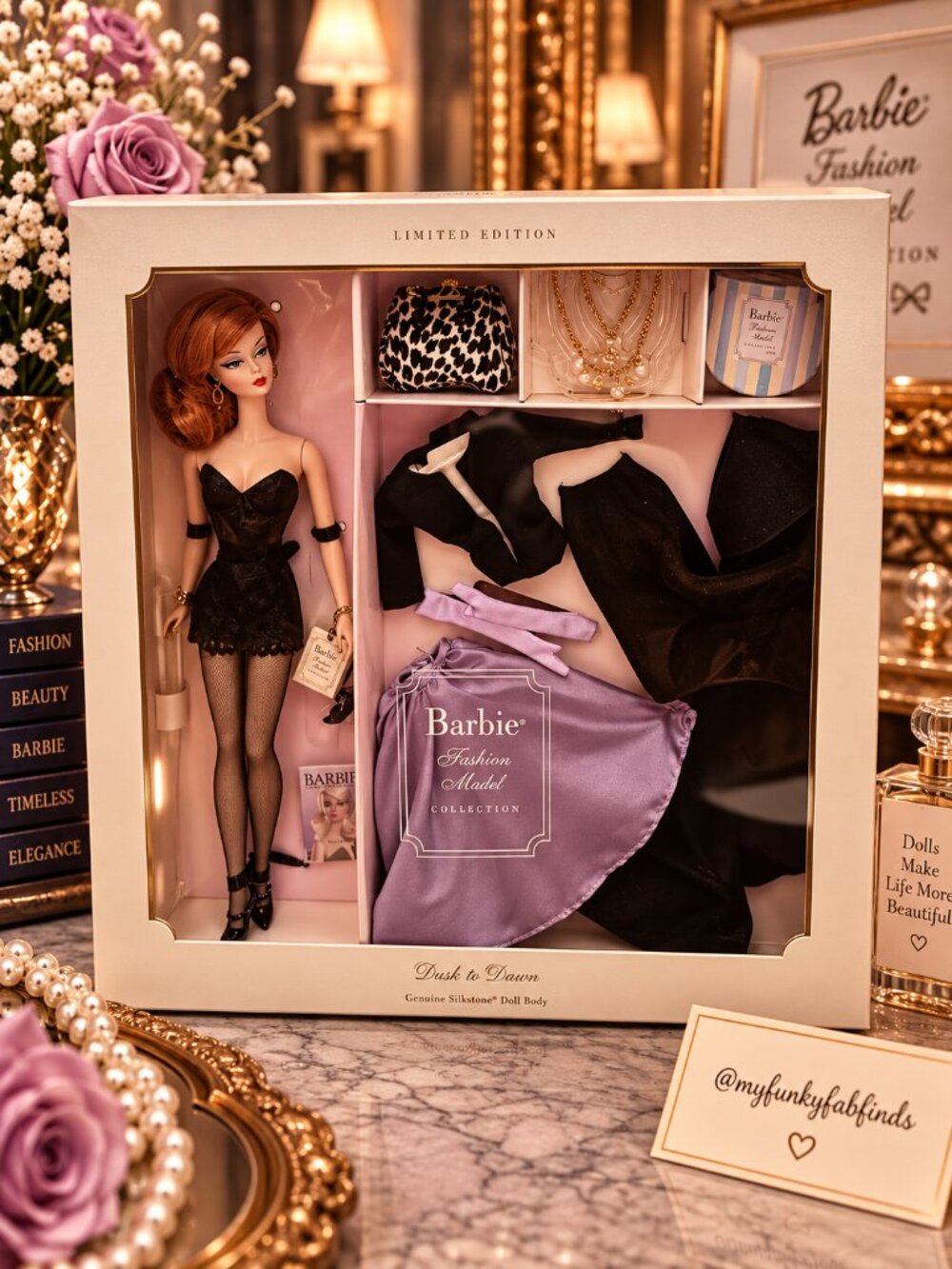 Dusk to Dawn Silkstone Barbie Doll Giftset
